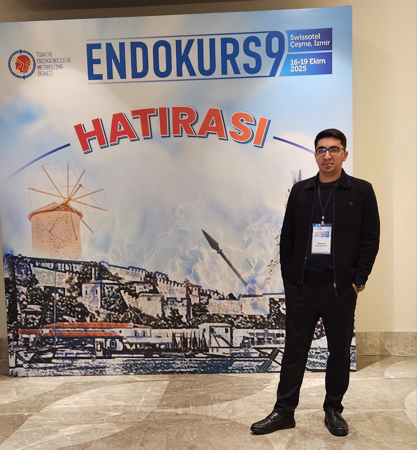 Dr. Şirvan Zəkəriyəyev — Endokurs-9, Swissotel Çeşme, İzmir 2025