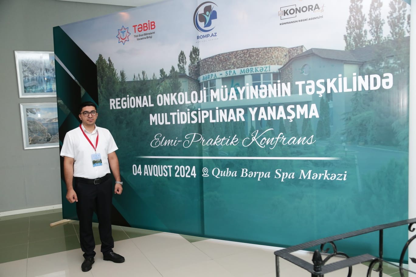 Dr. Şirvan Zəkəriyəyev — Regional Multidissiplinar Onkoloji Konfrans, Quba 2024