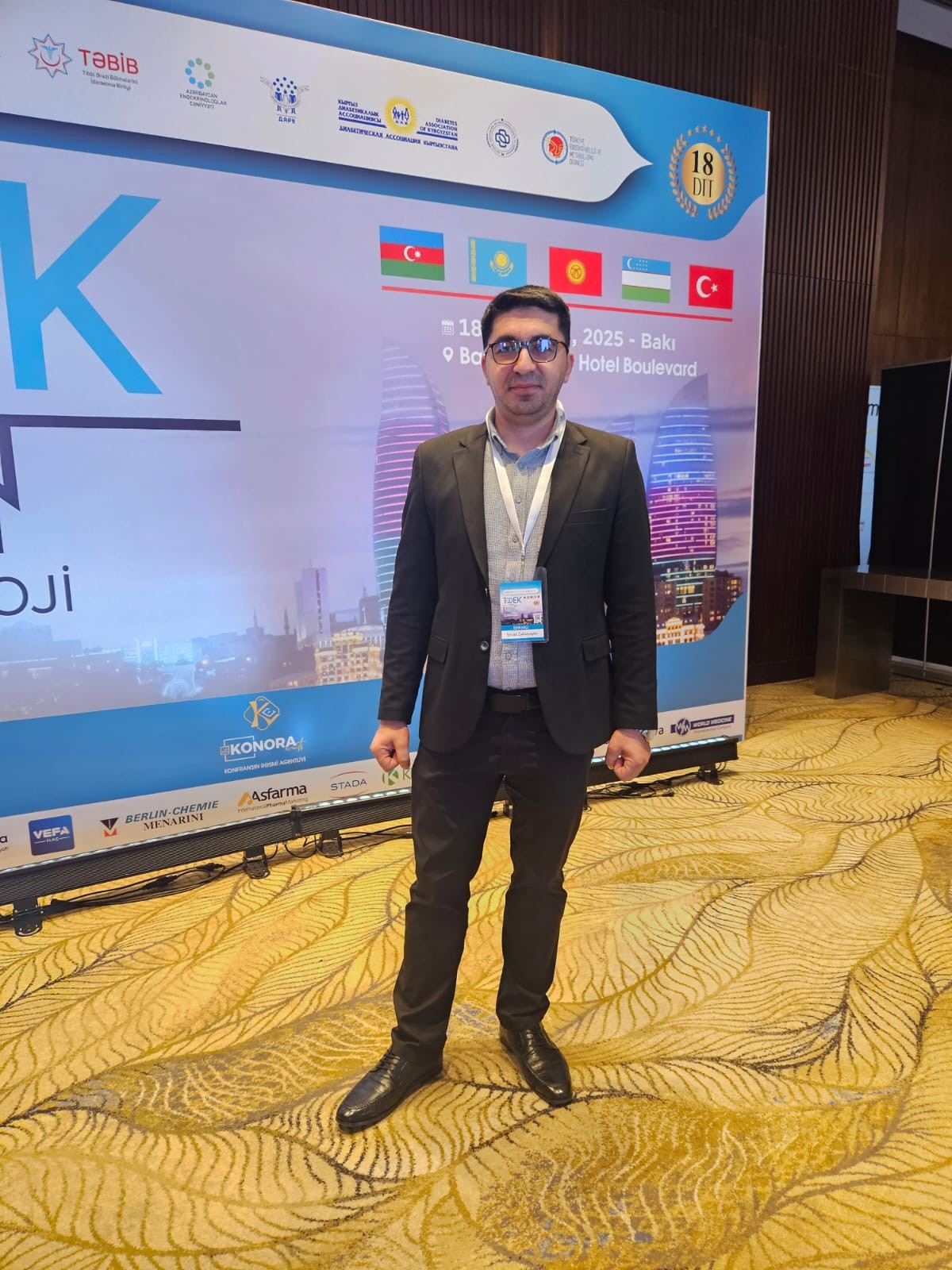 Dr. Şirvan Zəkəriyəyev — Diabet və Endokrinologiya Konfransı, Bakı 2025